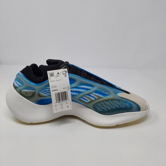 Adidas Yeezy 700 V3 Arzareth G54850 Blue White Men\'s Size 11 New w/ Box main image 10